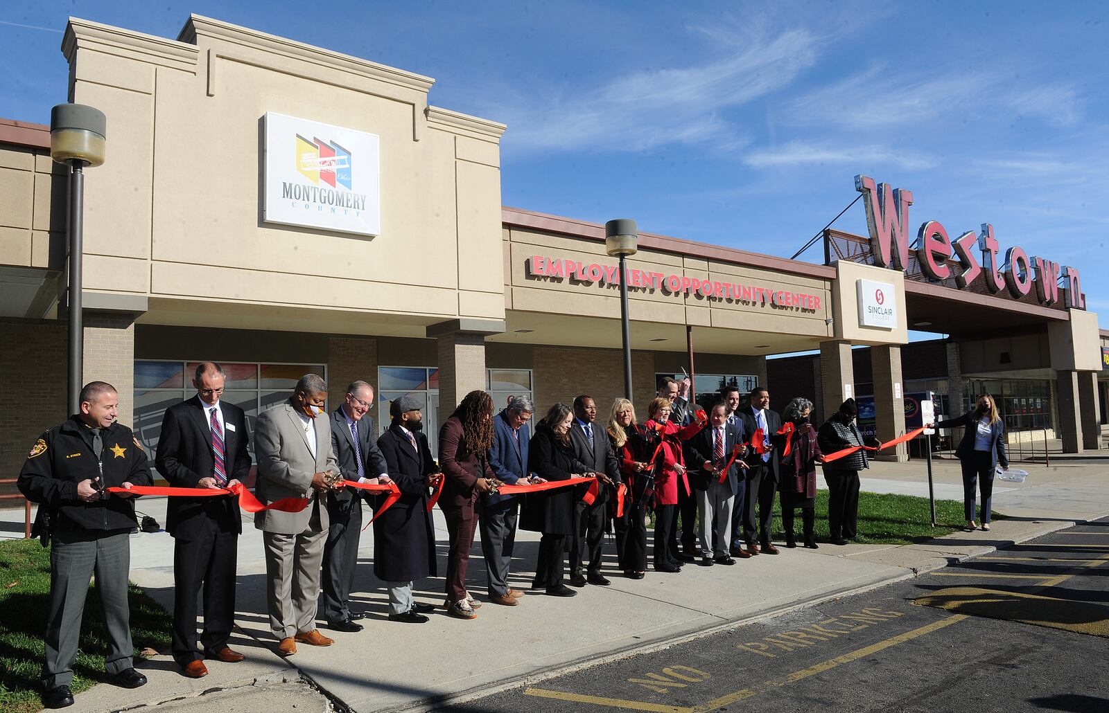 Inside the new Montgomery County Employment Opportunity Center at Westown. A ribbon cutting ceremony was held Wednesday Oct. 27, 2021. MARSHALL GORBY\STAFF