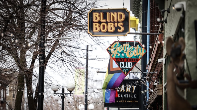 The Oregon District. JIM NOELKER/STAFF