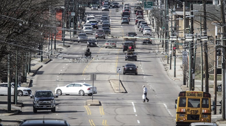 Big changes are in store for a 1.3-mile stretch of Wayne Avenue that already looks very different today than it did a decade ago because of millions of dollars in new investment. JIM NOELKER/STAFF