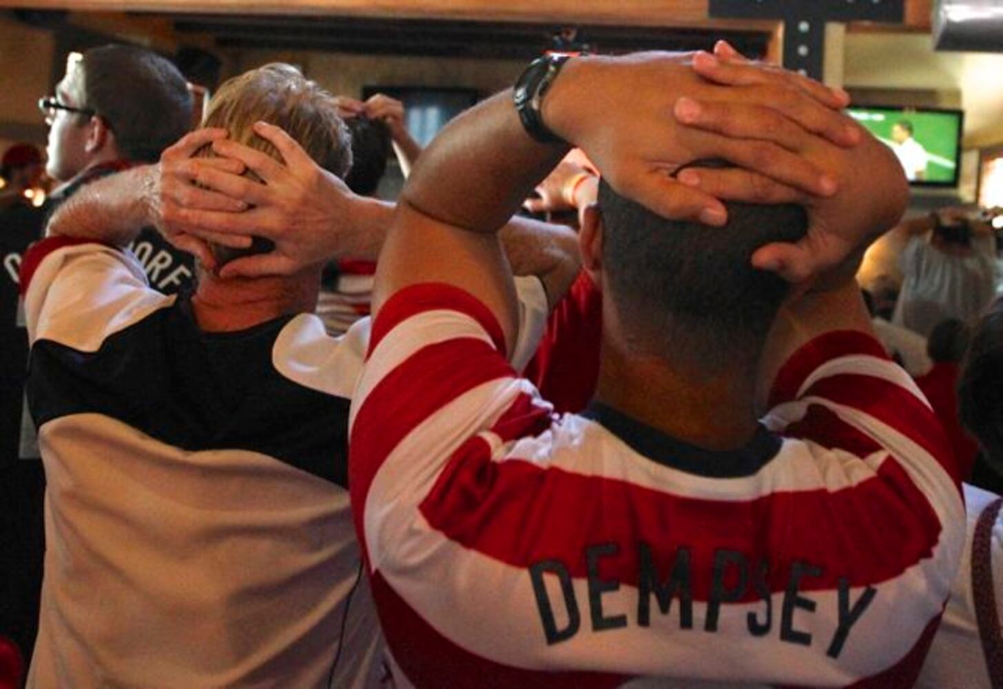 U.S. soccer fans gather in Dayton