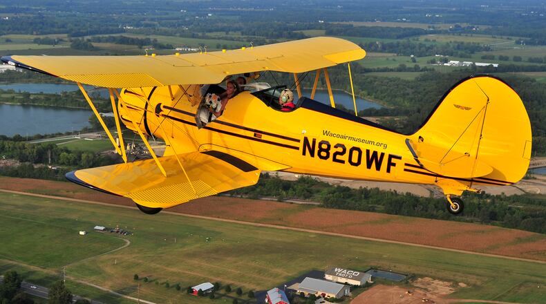Open cockpit bi-plane rides begin this month at WACO Air Museum & Aviation Learning Center in Troy.