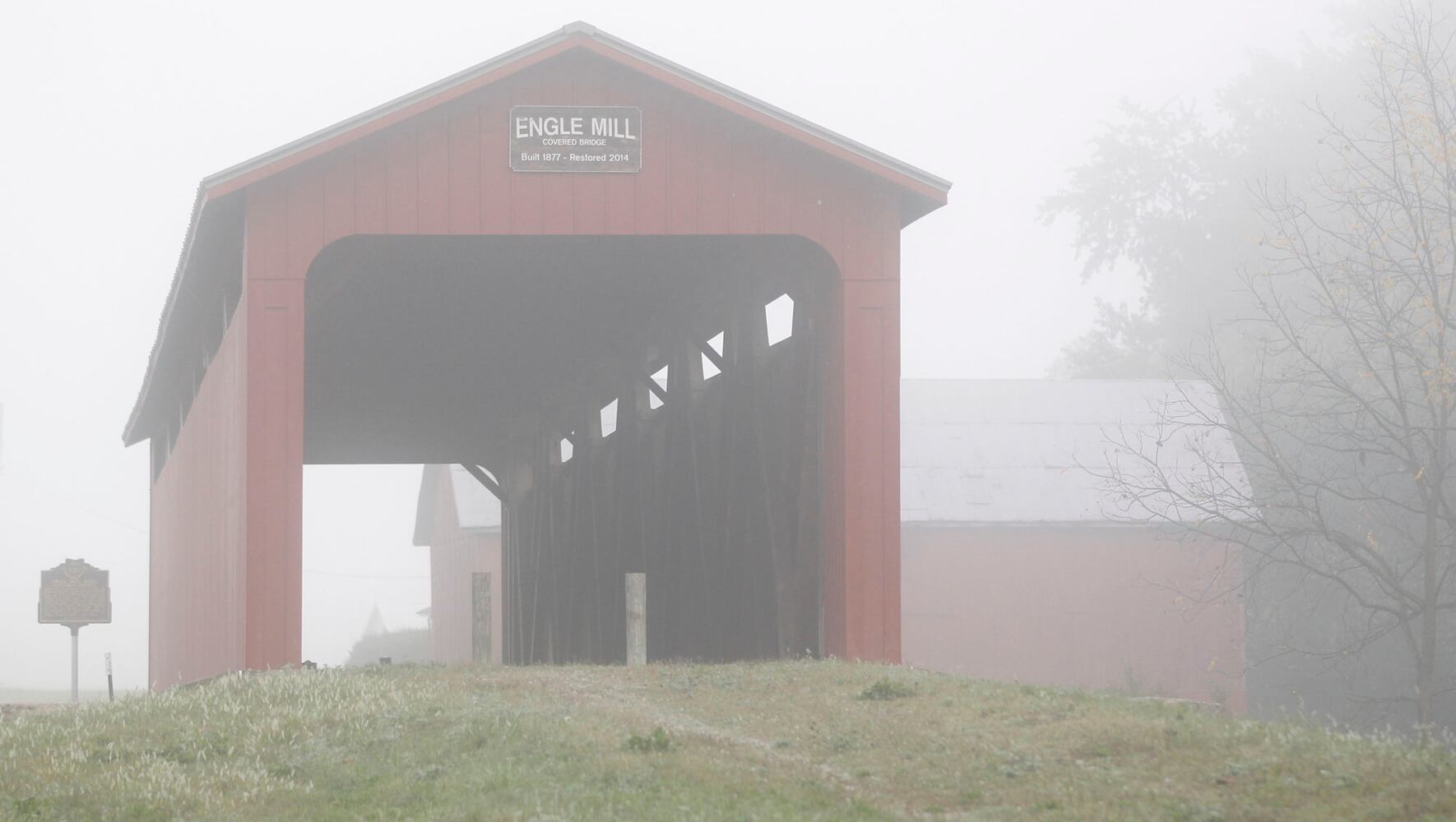 PHOTOS: See the dense fog that covered the Miami Valley on Tuesday