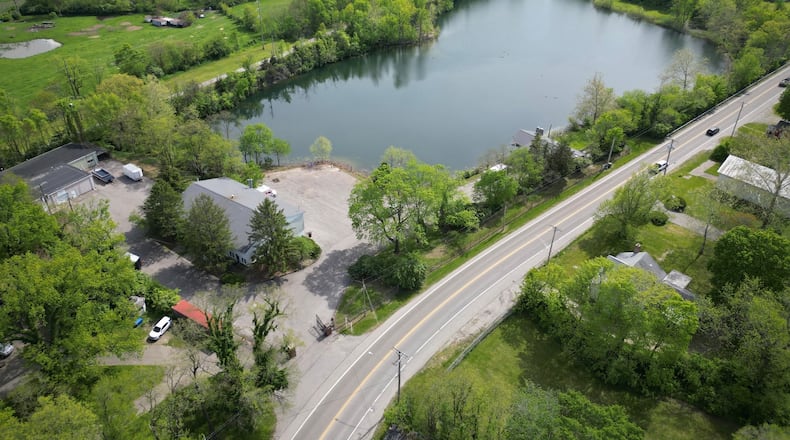 An aerial photo of Sportsman Lake in Cedarville. CONTRIBUTED