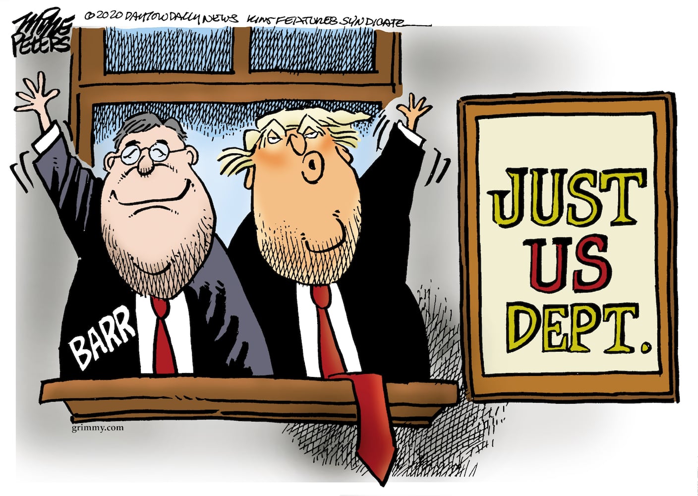 2020: The best of Pulitzer Prize winner Mike Peters political cartoons