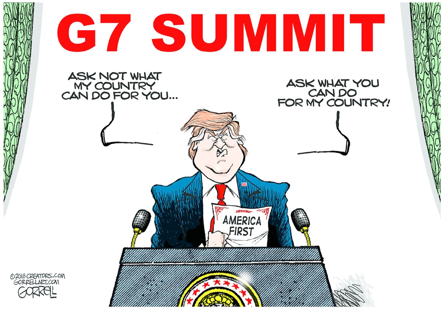Week in cartoons: The Trump - Kim Summit and more