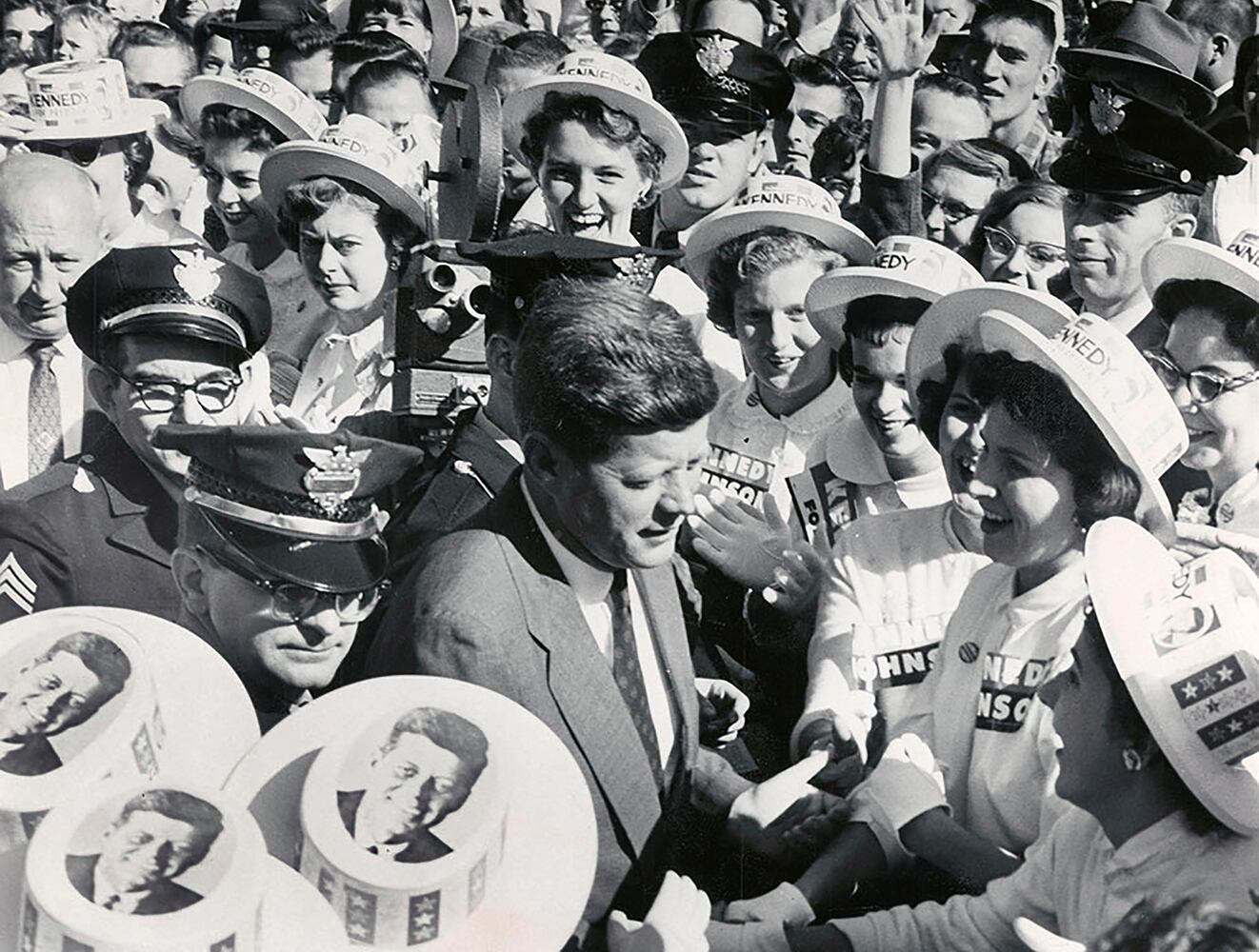 JFK barnstorms the Dayton region