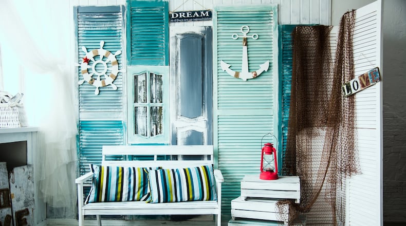 A subtle nautical nod always has a place in a beach house. (Dreamstime)