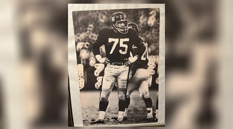 The late Jim Katcavage, the one-time University of Dayton standout, was named No. 22 among the greatest New York Giants players ever, a true honor considering the team has had over 5,000 players over the years. A fearsome defensive tackle, he ended his 13-year career with the Giants with 96 1/2 sacks and won All Pro honors  five times. He spent most of the next two decades as a coach and scout with the Giants and Philadelphia Eagles. He’ll be honored next weekend at the Giants home opener. CONTRIBUTED