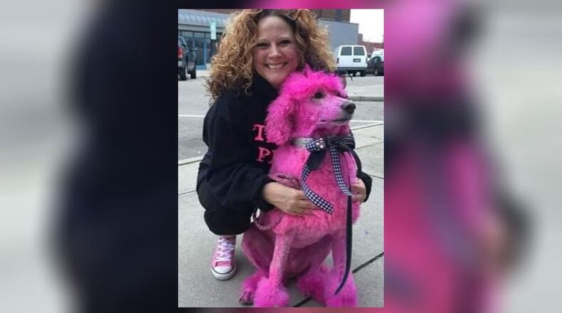 Sarah Risner, owner of The Pink Poodle pet grooming business in Middletown. SUBMITTED