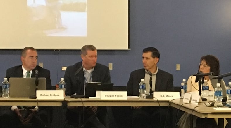 The finance committee of Wright State University’s board of trustees on Friday talked about how to save more money in the school’s FY 2018 budget. Cuts are likely to be announced sometime in April, said chief financial officer Jeff Ulliman.