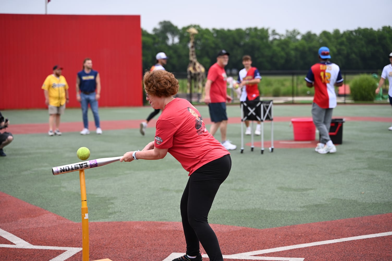Savannah Bananas make a surprise visit to Nuxhall Miracle League in Fairfield