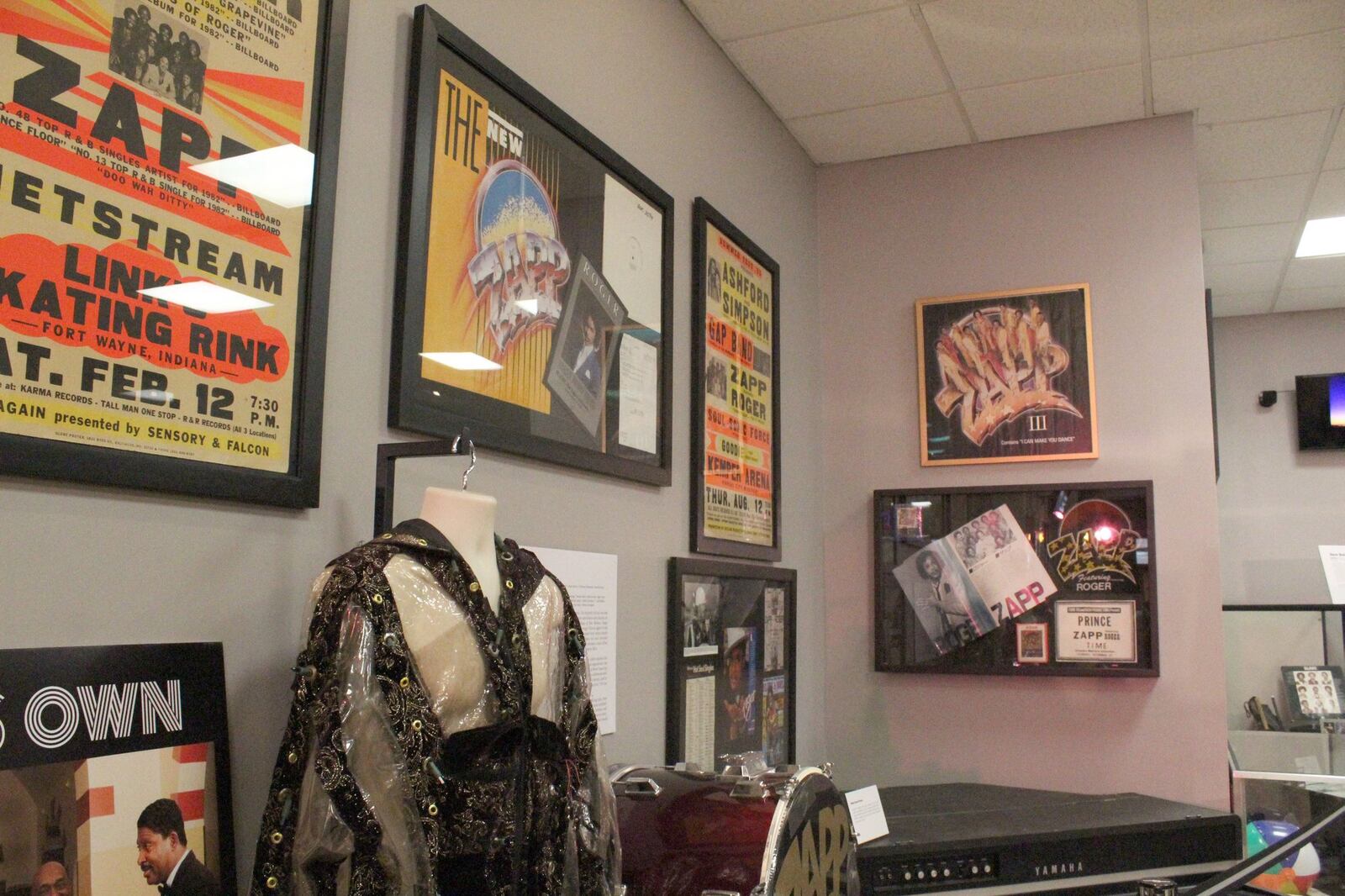 Photo inside of the Funk Museum and Exhibition Center in downtown Dayton. Photo: Amelia Robinson