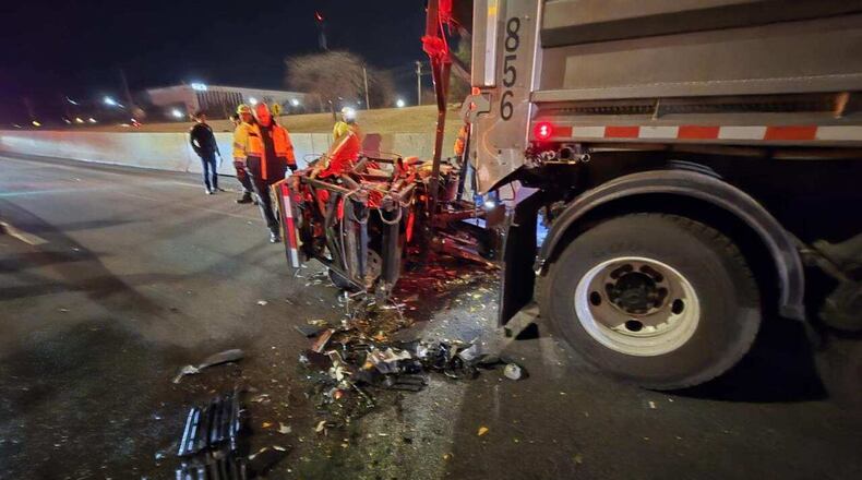 The number of roadside crews getting hit at worksites is growing in Ohio. State transportation officials say that's unacceptable. PHOTO BY ODOT