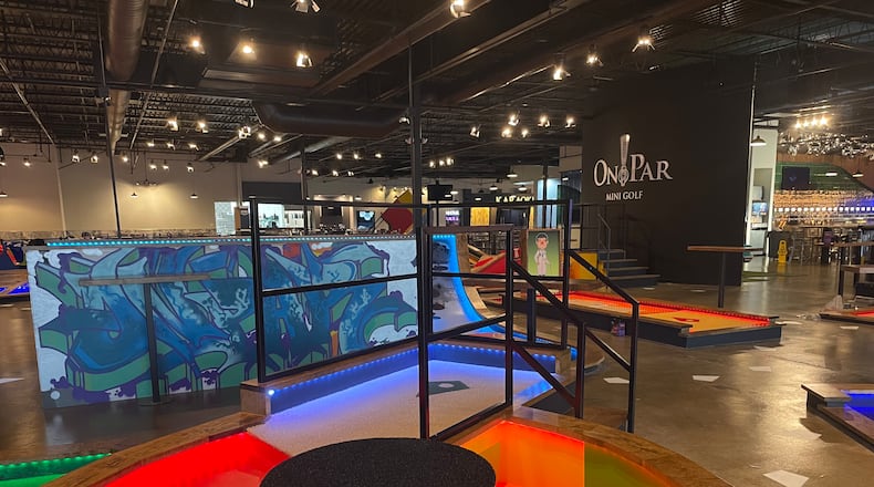 On Par Entertainment is located at 4464 Indian Ripple Road in Beavercreek across from The Greene Town Center. NATALIE JONES/STAFF