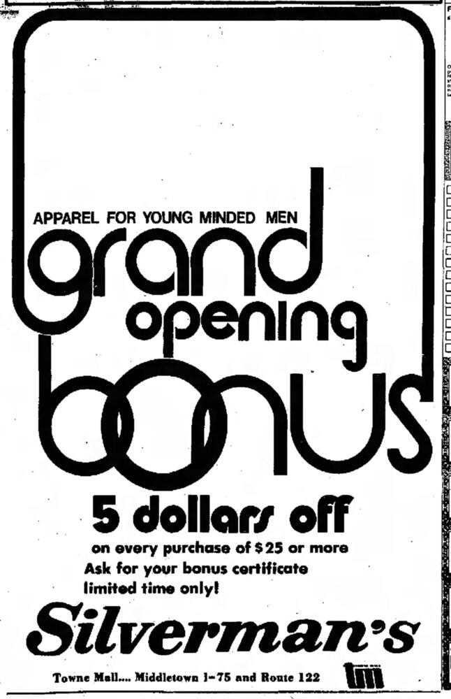 Towne Mall 1977 grand opening