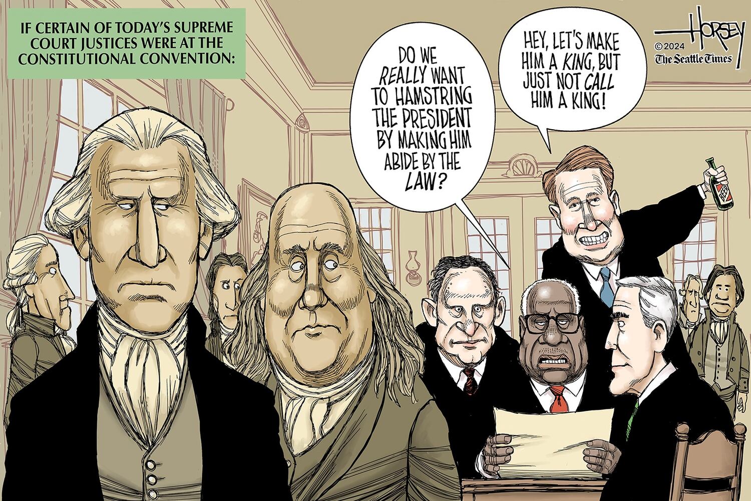 CARTOONS: David Horsey, May 4, 2024