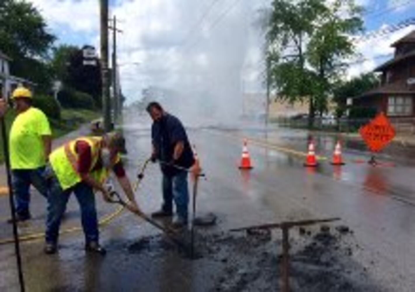 Repairs to water main on North Main complete