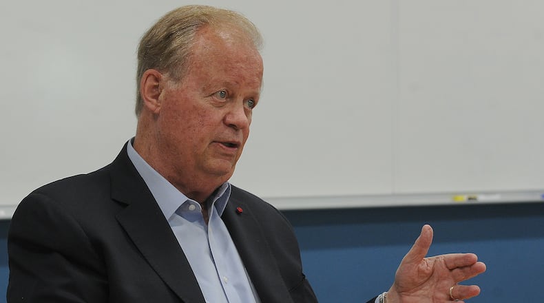 Tony Hall talks to the Dayton Daily News Thursday July 14, 2022.
MARSHALL GORBY\STAFF