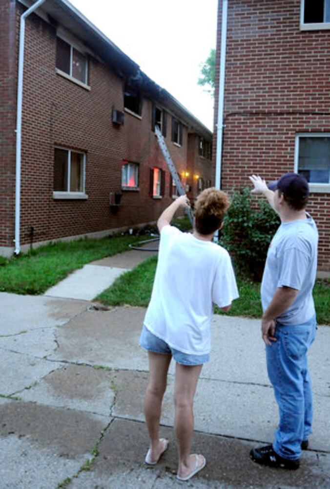 Snow Hill Manor apartment complex fire