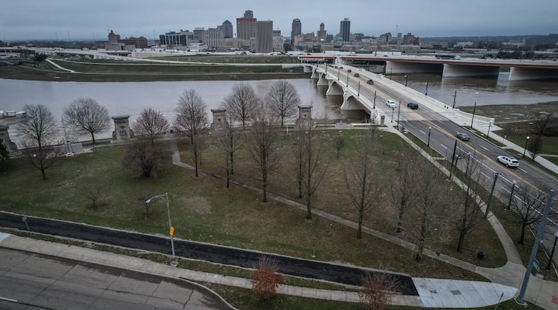 A new Honor Park is being proposed at the corner of West Third Street and Edwin C. Moses Blvd. JIM NOELKER/STAFF