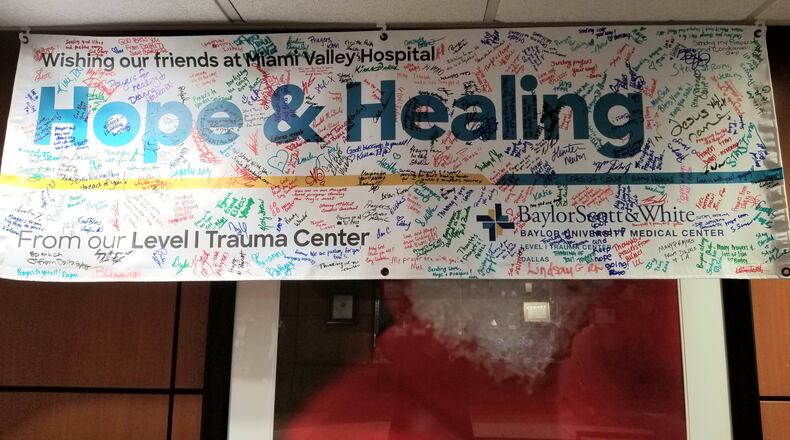 MVH Banner following Oregon District Shooting