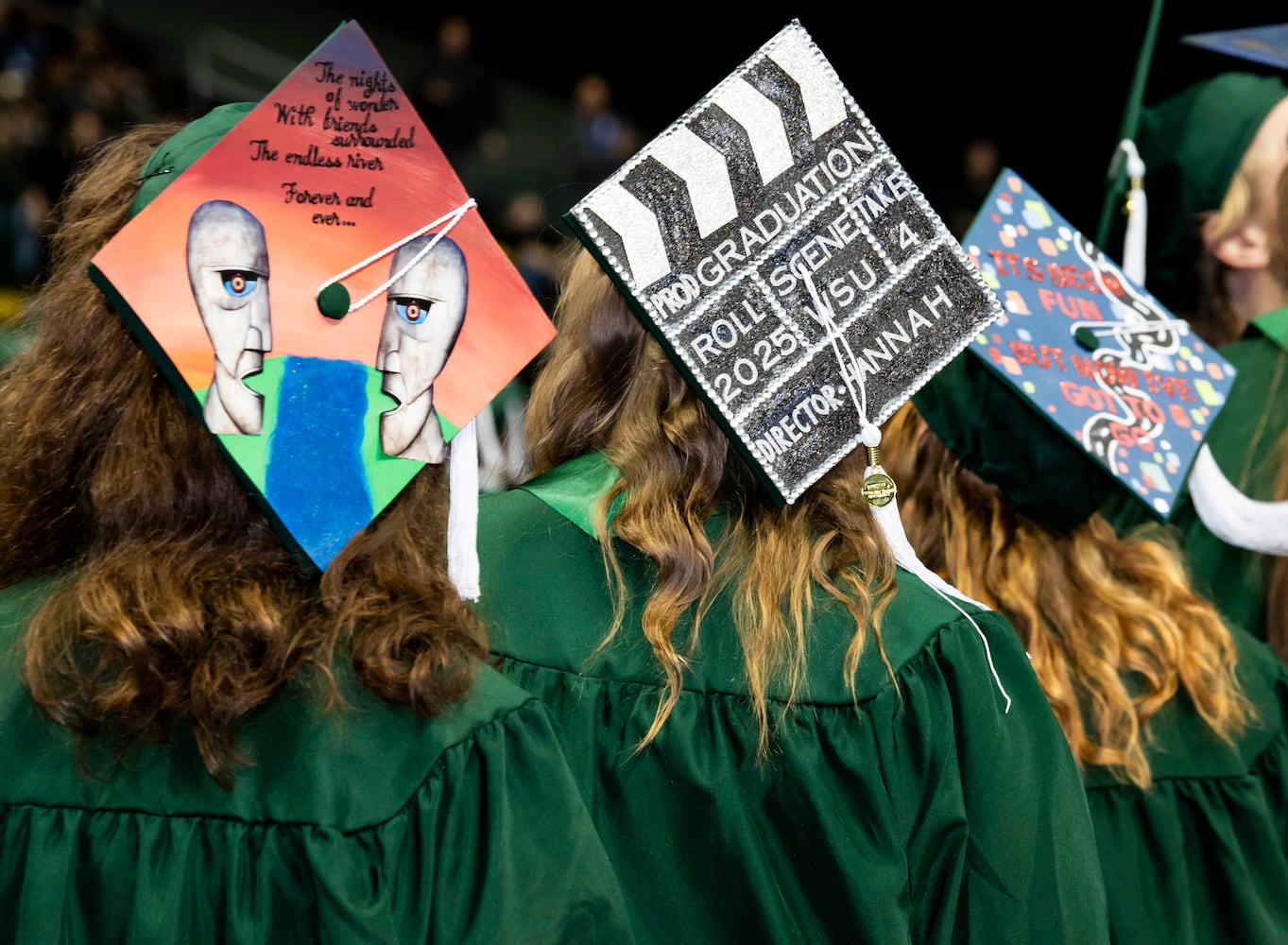 Wright State University's 2025 spring commencement