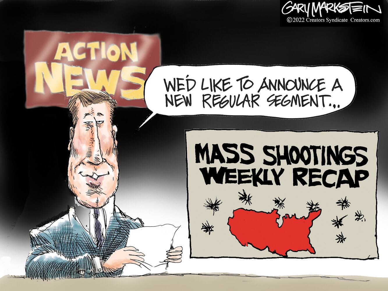 WEEK IN CARTOONS: Parade shooting, Boris Johnson and more