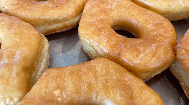 Glazed Donut Eatery will open at 3800 Colonel Glenn Highway Suite 200 near Wright State University by the end of October. NATALIE JONES/STAFF