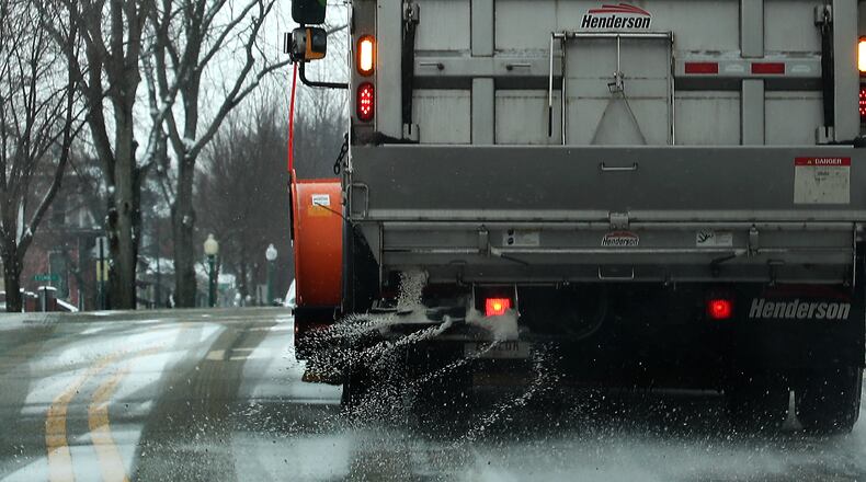 Heavy snow is possible in the region starting Sunday night. BILL LACKEY/STAFF