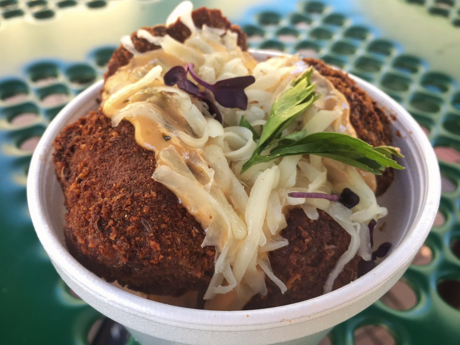 Hunger Payne's Food Truck specializes in croquettes.