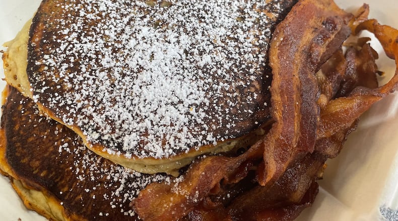 The Ugly Duckling is a collaboration between Blazin’ Dayton and Uncle Boof’s World Famous Pancake Mix. NATALIE JONES/STAFF