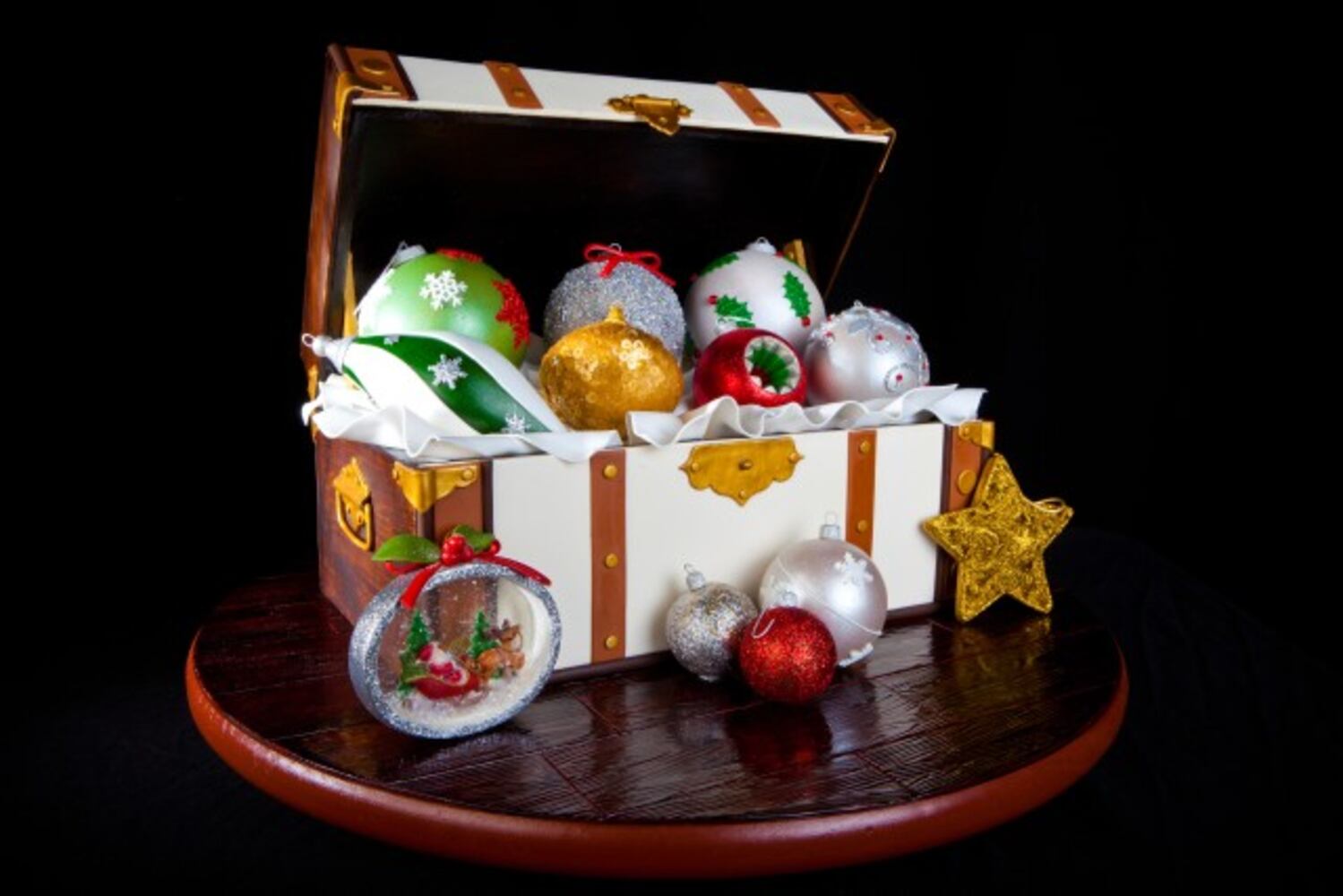 Heather Lewis' award-winning entry at the National Gingerbread House Competition