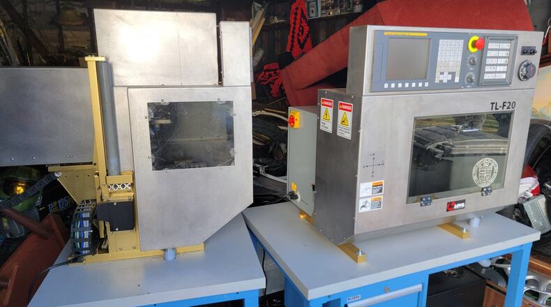 Items stolen in a Feb. 8 theft at the Miami Valley Career Technology Center were found in a Dayton garage by Englewood Police on Wednesday, Feb. 15. CONTRIBUTED