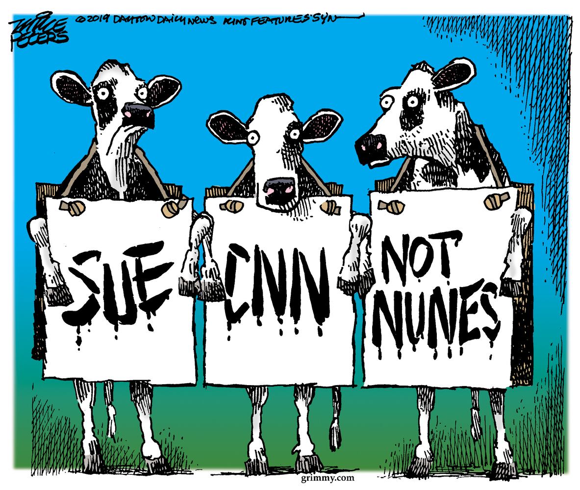 2019: The best of Pulitzer Prize winner Mike Peters political cartoons