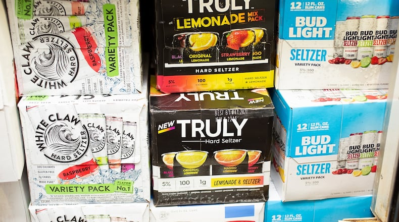 Hard seltzers have skyrocketed in popularity. TONELSONPRODUCTIONS/SHUTTERSTOCK