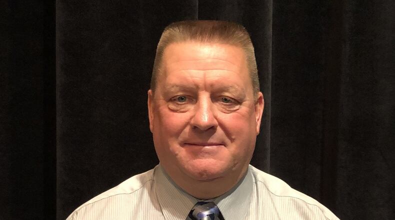New Fairborn High School football coach Larry Cox
