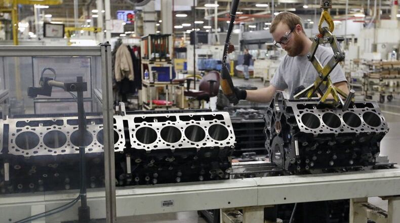 General Motors is the 60 percent owner of the Moraine DMAX plant. TY GREENLEES/STAFF