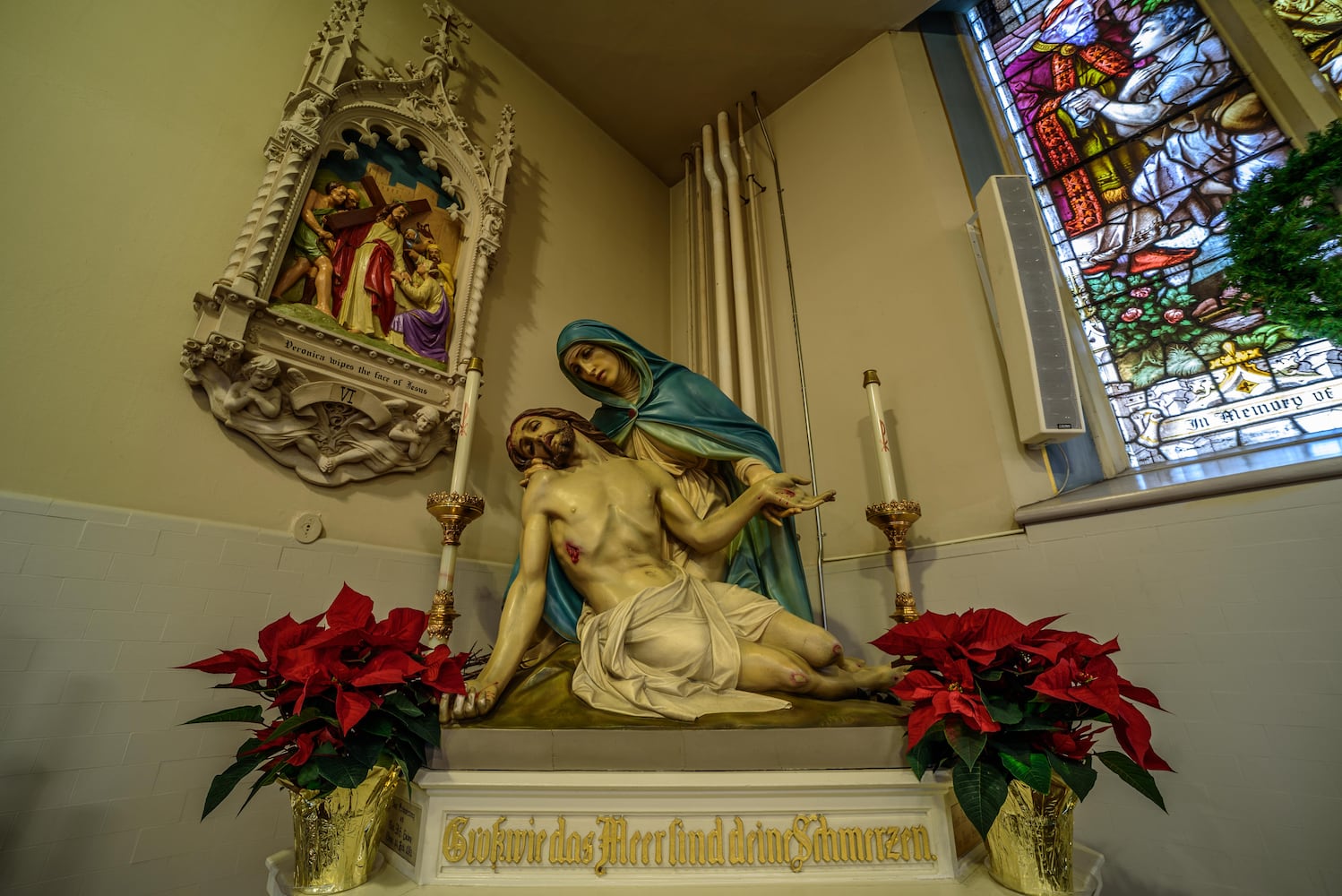 PHOTOS: See the oldest Catholic parish in Dayton decorated for Christmas