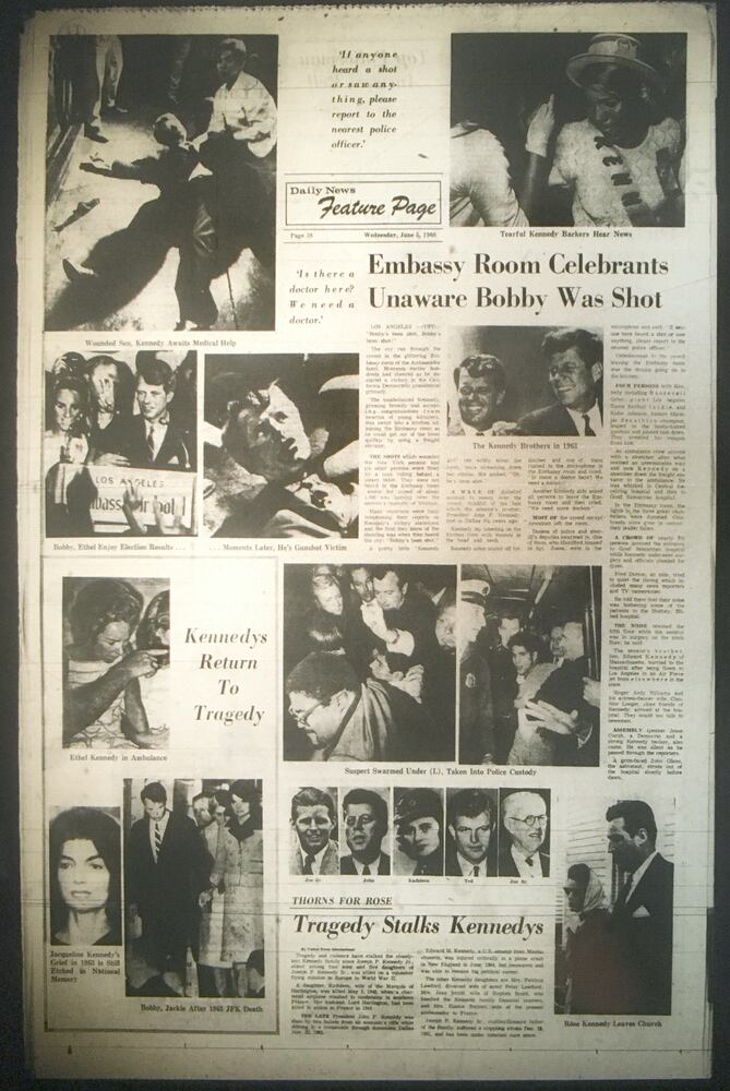 Robert F. Kennedy news coverage