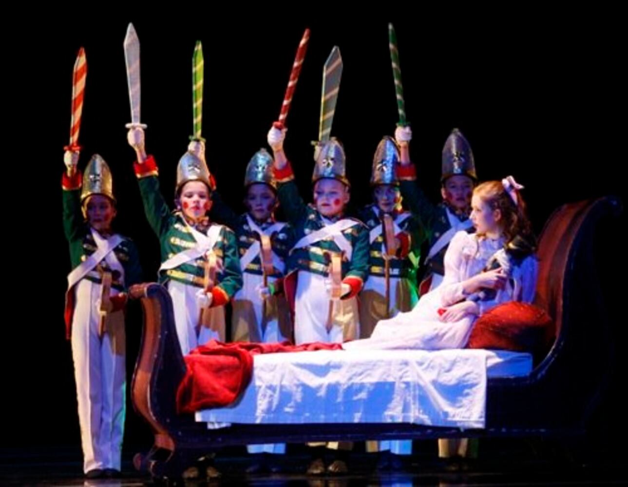 'Nutcracker' rehearsal at Schuster