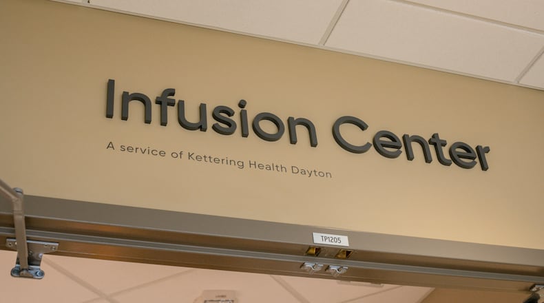 Kettering Health Troy recently opened a new non-oncology infusion center to help patients north of Dayton with non-cancer related illnesses and conditions that may require injections. The center was part of a renovation done to the Kettering Health Troy location at 600 W. Main St. in Troy COURTESY OF KETTERING HEALTH