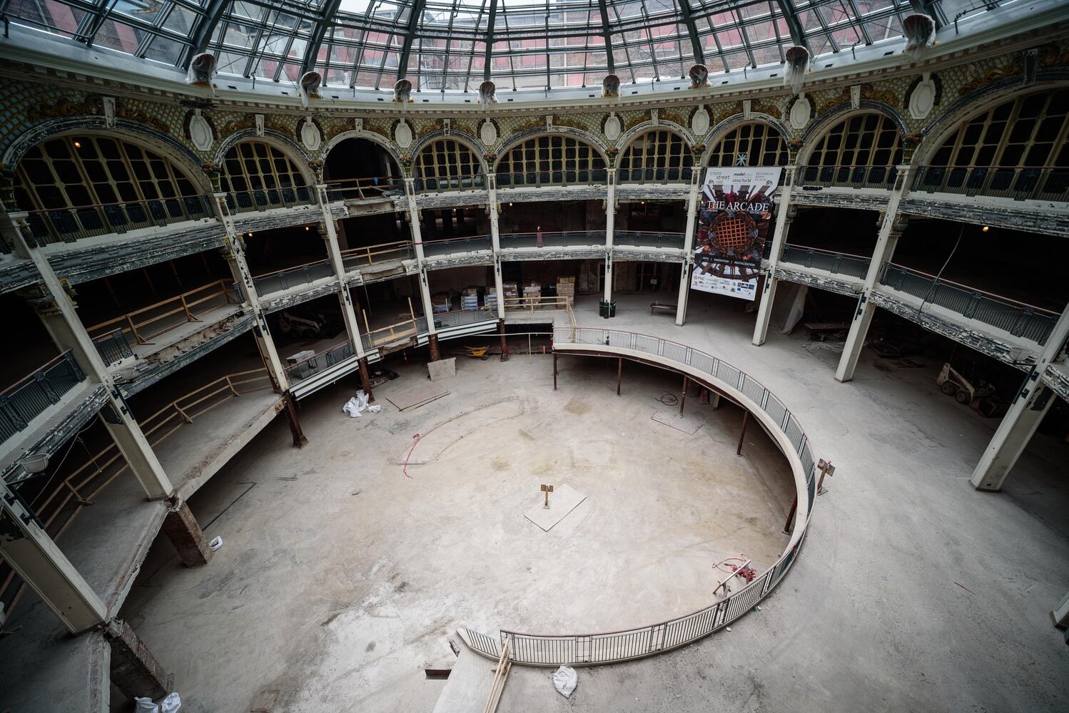PHOTOS: Take a look at the latest construction progress of the Dayton Arcade