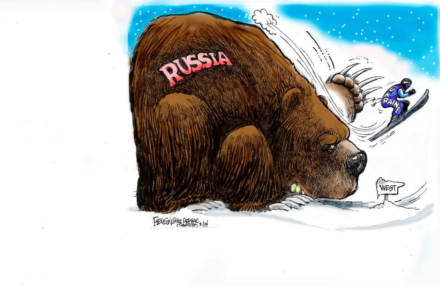 Today's cartoons 2/21