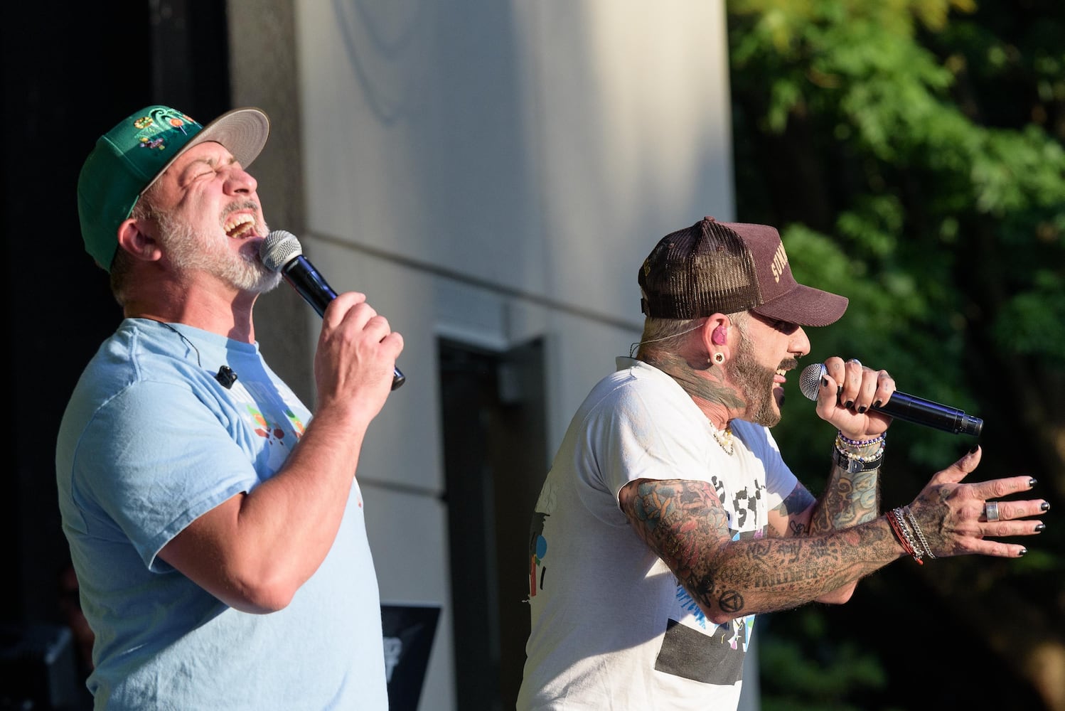 PHOTOS: Joey Fatone of NSYNC and AJ McLean of the Backstreet Boys live at Fraze Pavilion