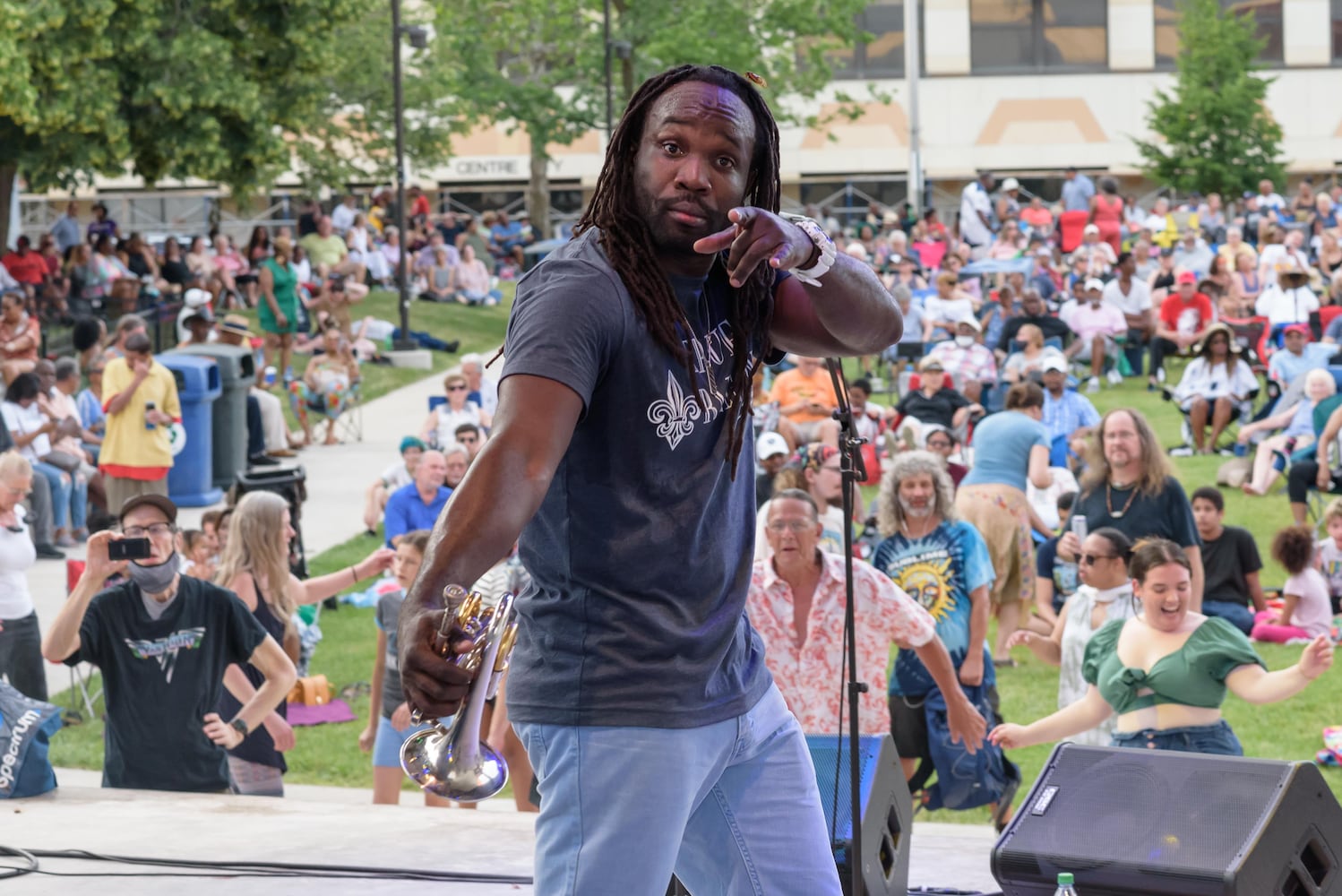 PHOTOS: Shamarr Allen kicks off the 2021 Levitt Pavilion Dayton concert season!