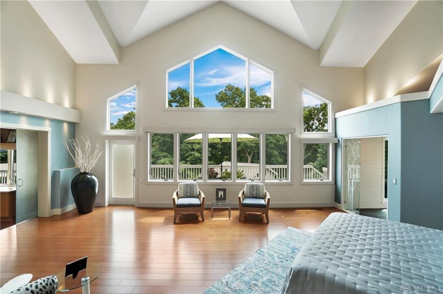 PHOTOS: Spectacular $1.8M luxury home on market with pool, golf simulator