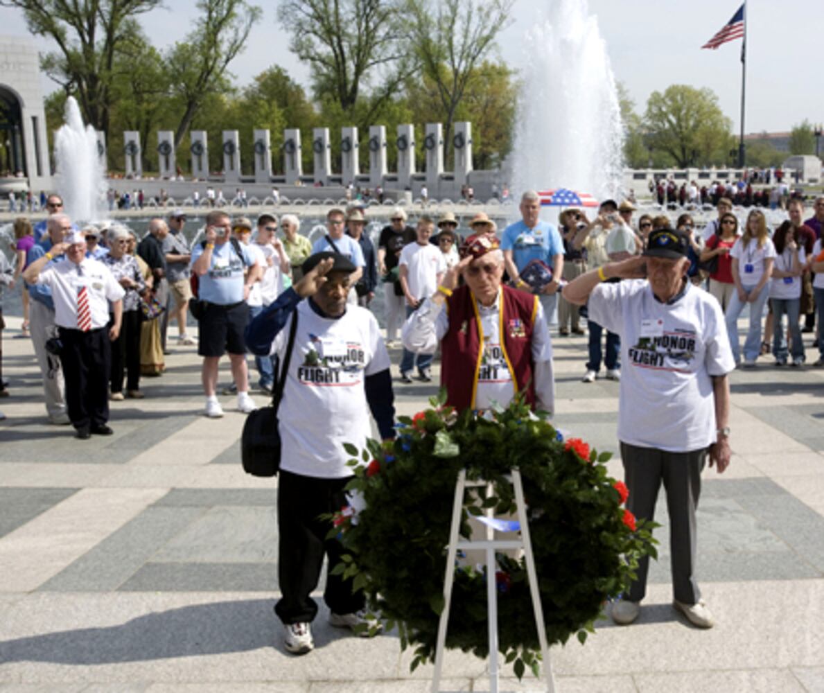 Ohio vets part of Honor Flight
