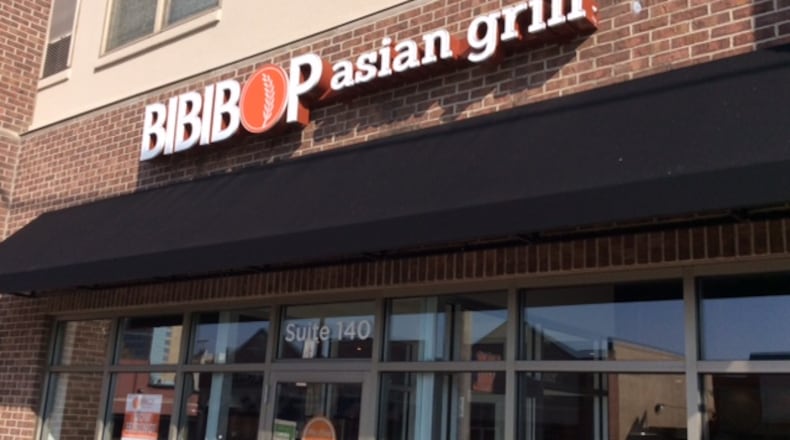 The Dayton area’s first Bibibop restaurant is scheduled to open Dec. 1, a spokeswoman for the Columbus-based casual Korean chain said today. MARK FISHER/STAFF