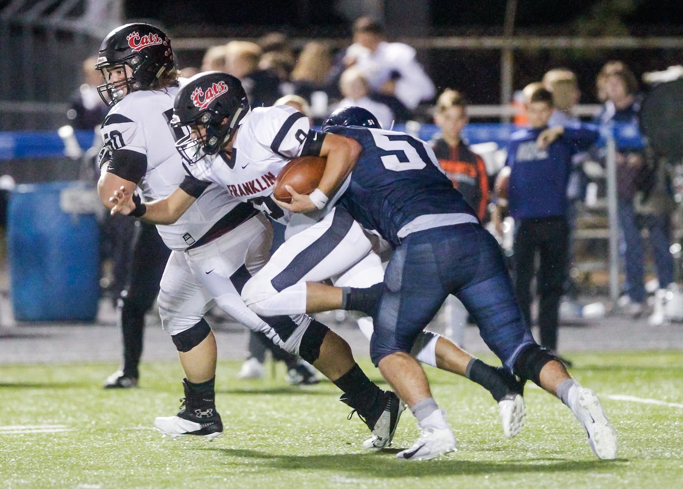Franklin football beats Valley View Friday, Oct. 11