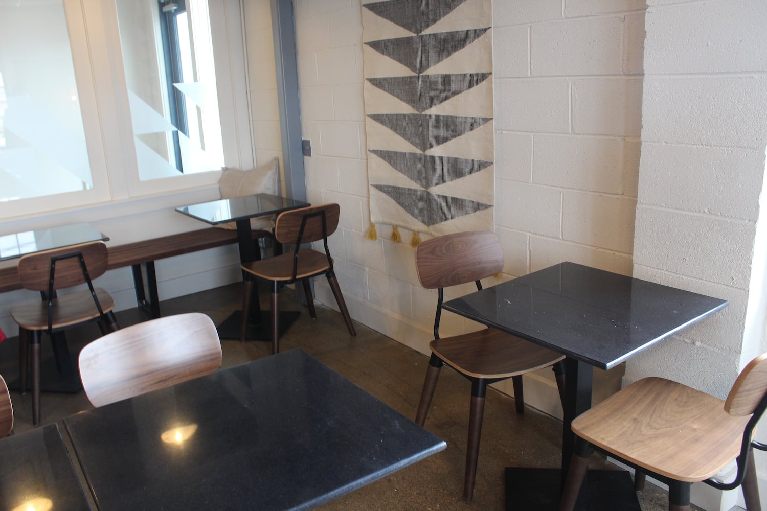 PHOTO:  look inside of the new Ghostlight Coffee shop location next to Old Scratch Pizza